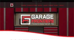 Desktop Screenshot of garagefrontiers.com